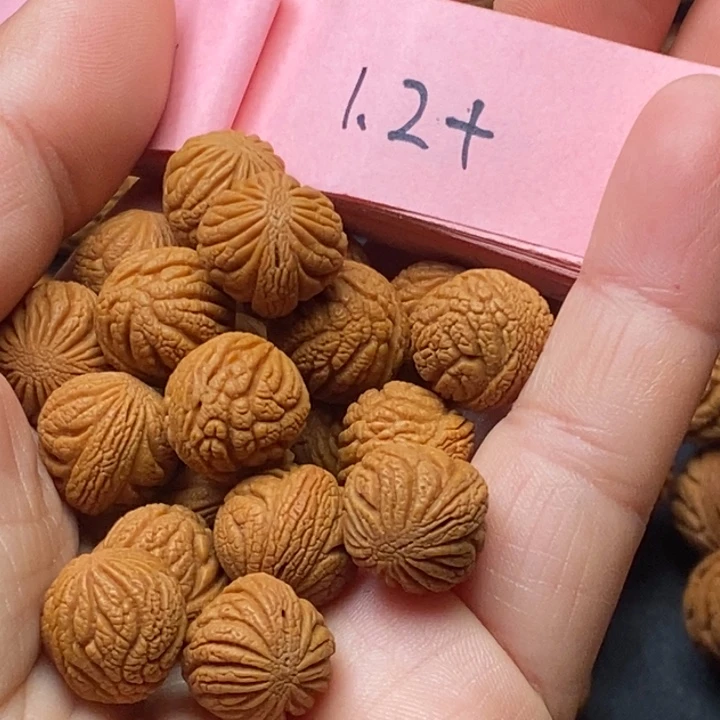 秦岭龙纹桃核20颗