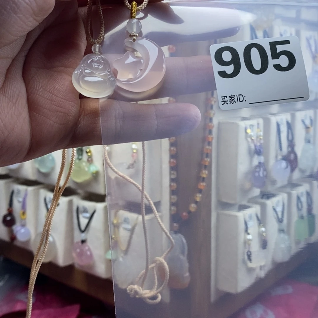 玛瑙/玉髓颈饰合金