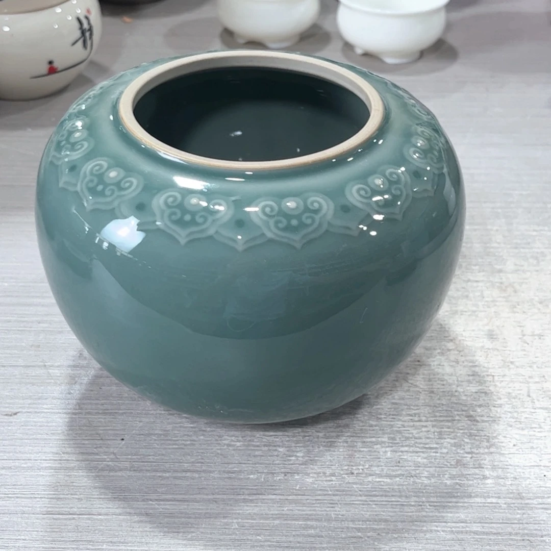 口径   9*13陶瓷绿植多肉微瑕花盆无孔