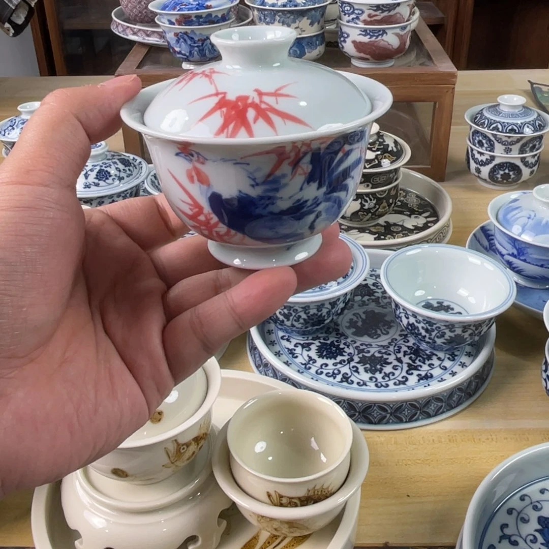 景德镇手工手绘茶具
