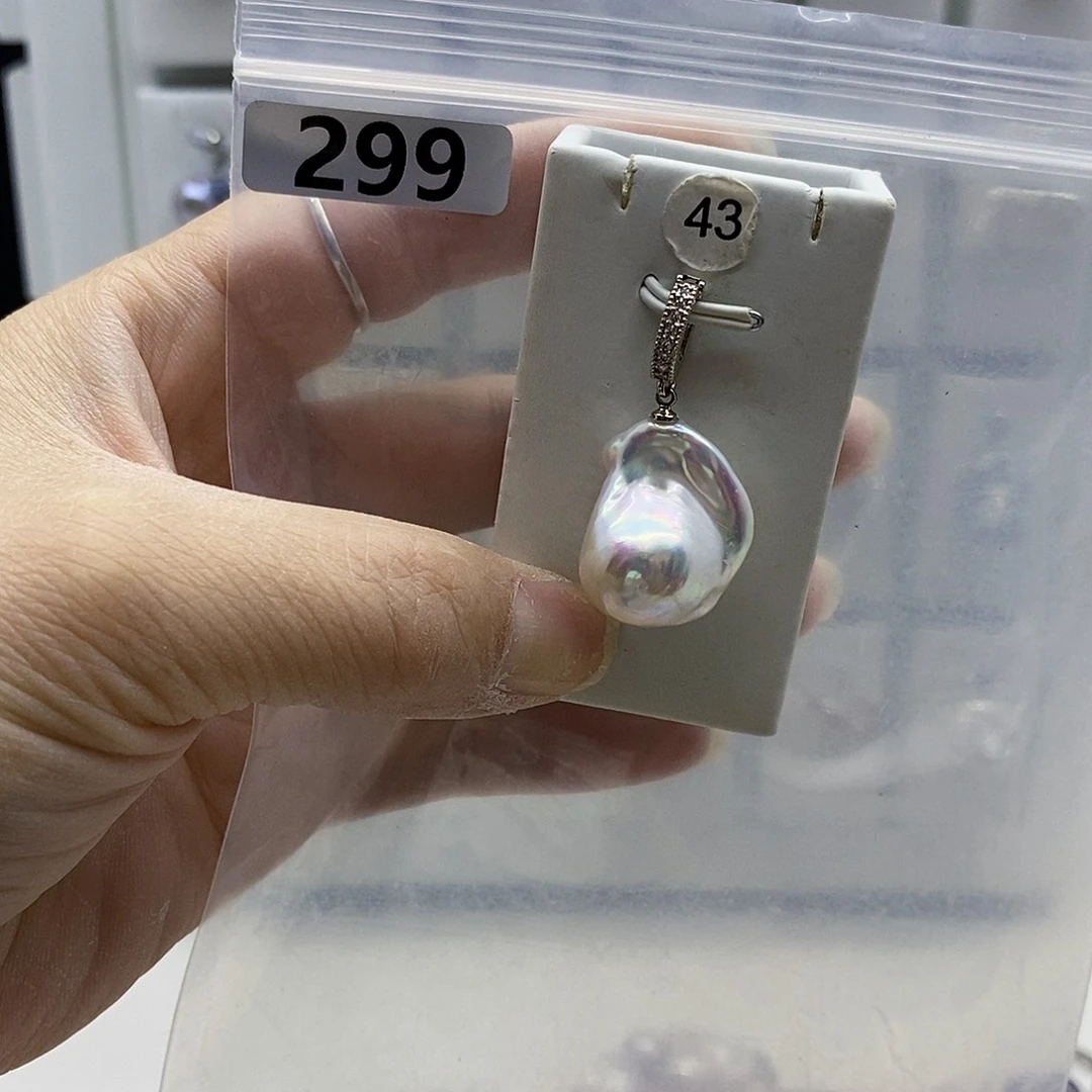 颈饰合金淡水珍珠