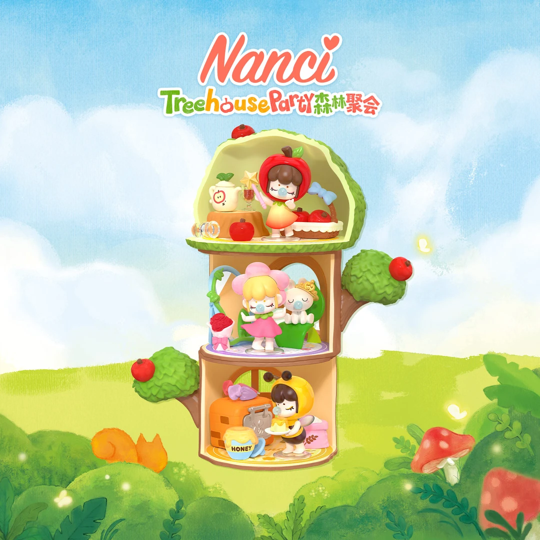 【Nanci森林聚会盲盒】若来rolife囡茜森林聚会系列盲盒潮玩摆件