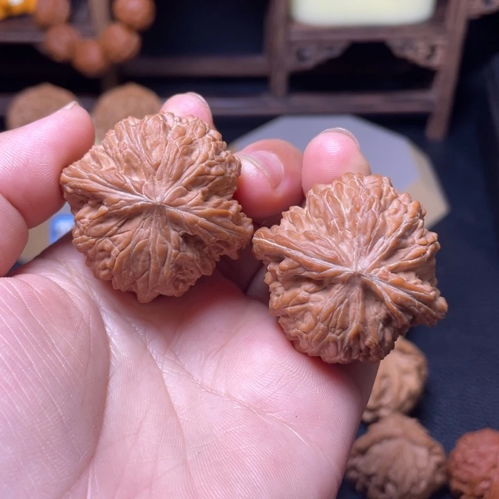 文玩核桃吊坠磨盘40全品