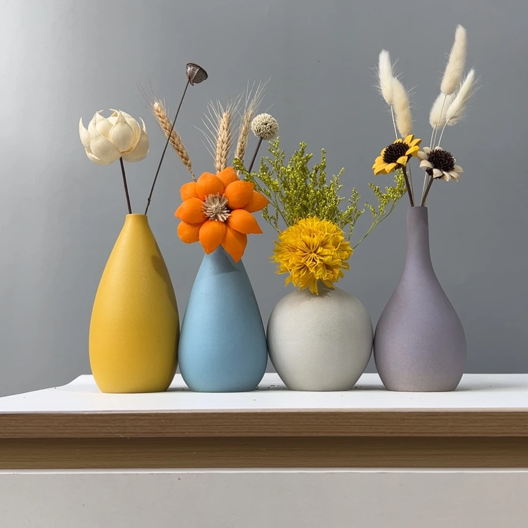 瓶花瓶带花高度20-30厘米左右