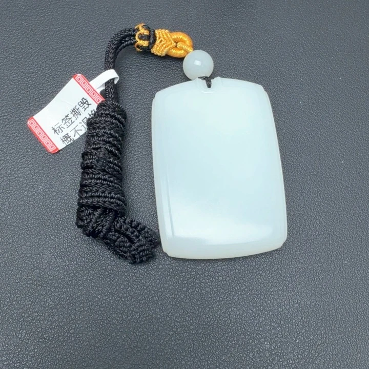 和田玉未镶嵌颈饰思**厚