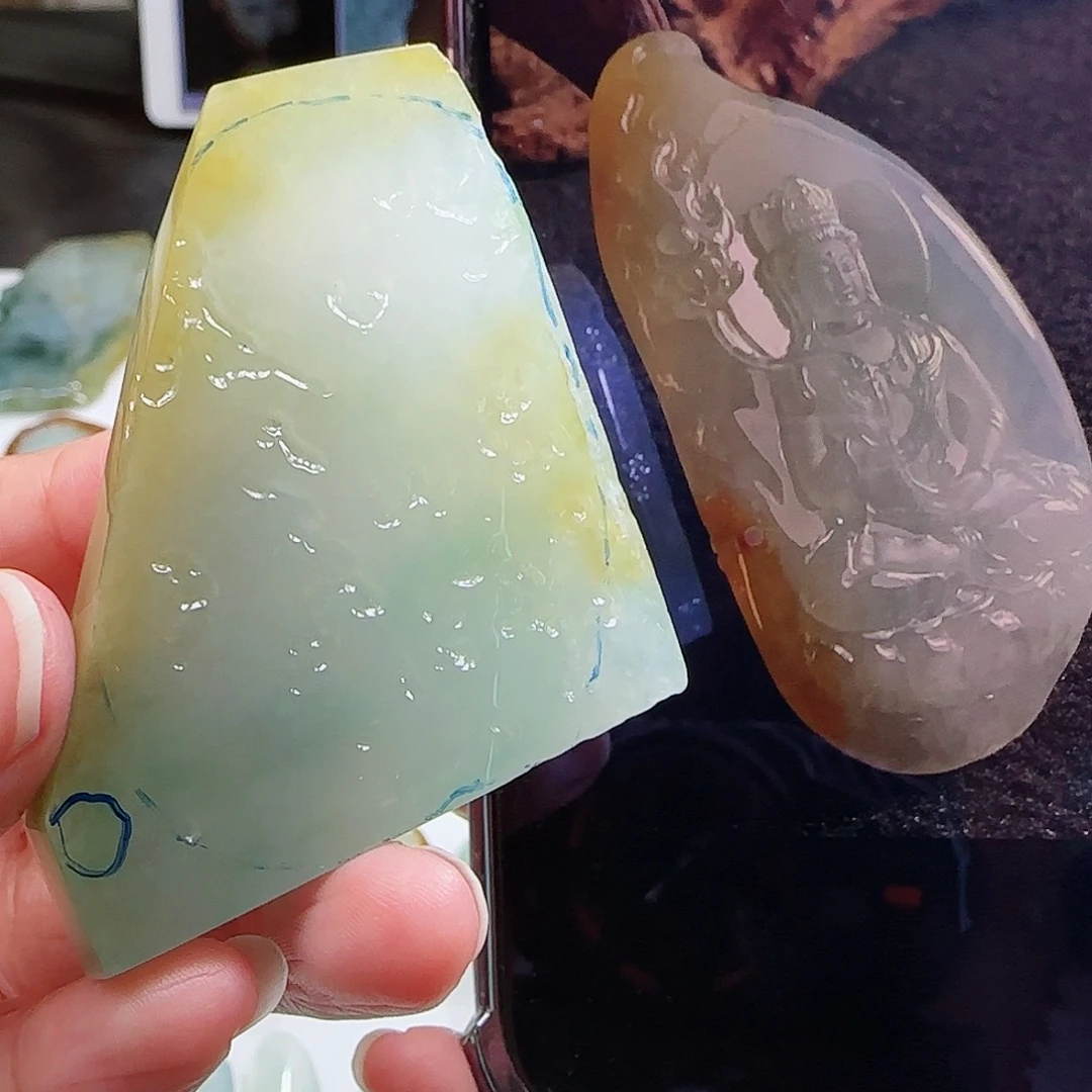 未镶嵌定制翡翠翡翠挂件