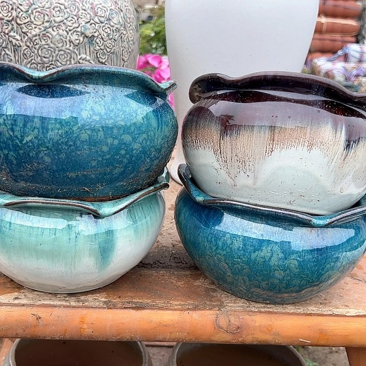 紫砂花盆口20高10。。。。。。。。。。。。。。。