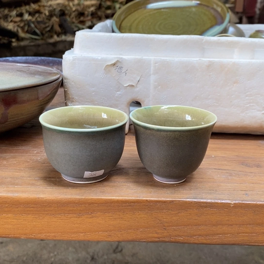 浪鬼柴烧釉绘柴烧云**步