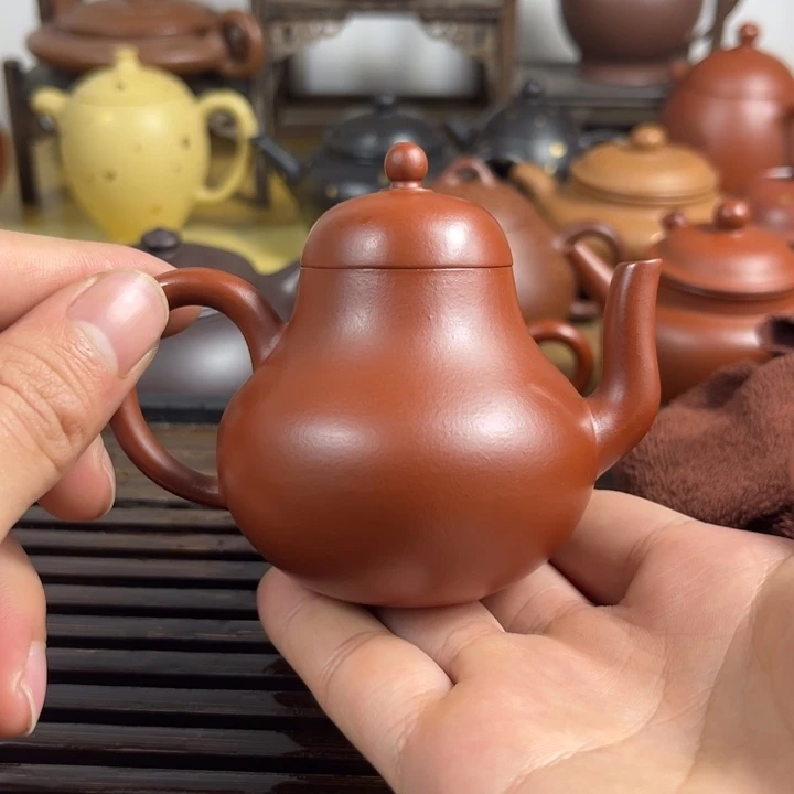 紫砂茶壶原矿紫砂半手工制作