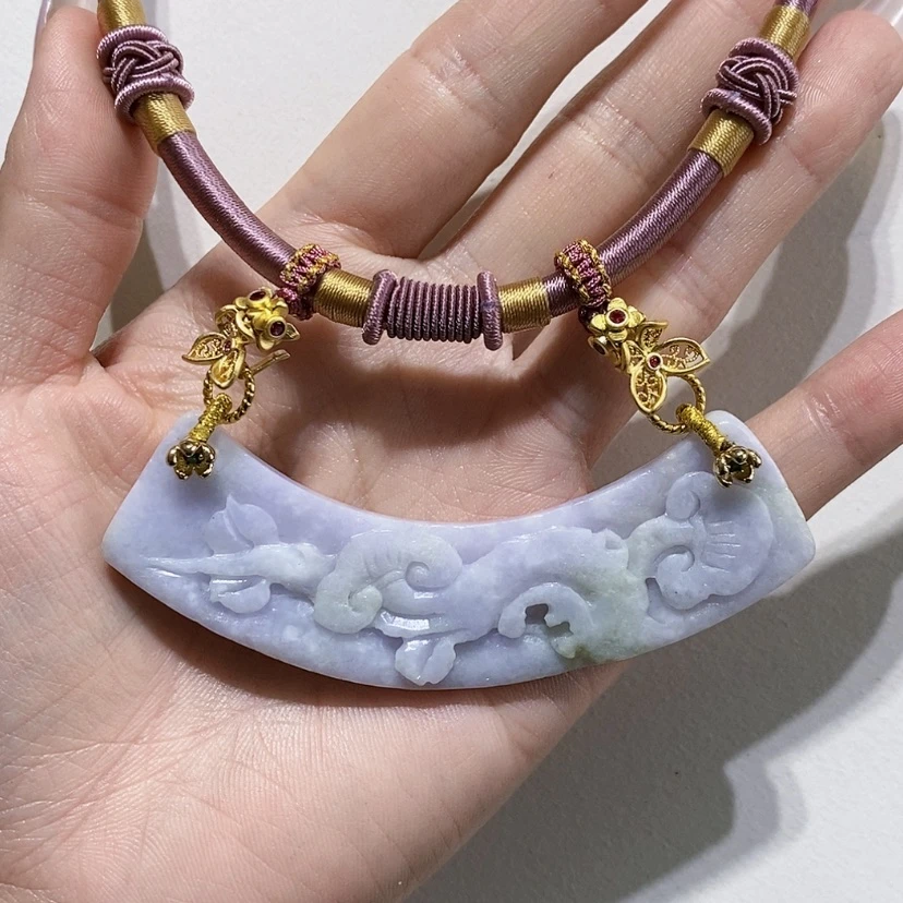 【闪购商品】翡翠未镶嵌颈饰
