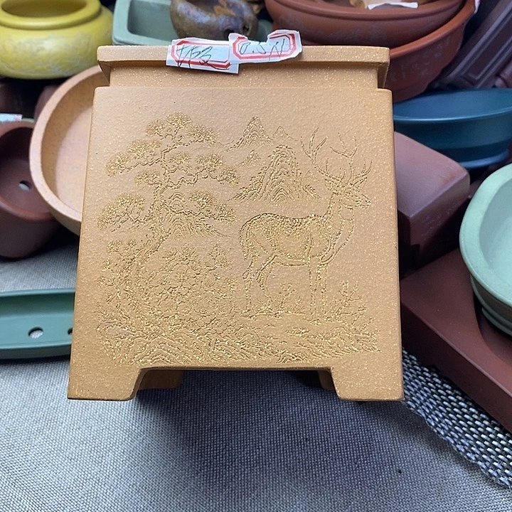 琉璃手工艺品宜兴紫砂精品花盆