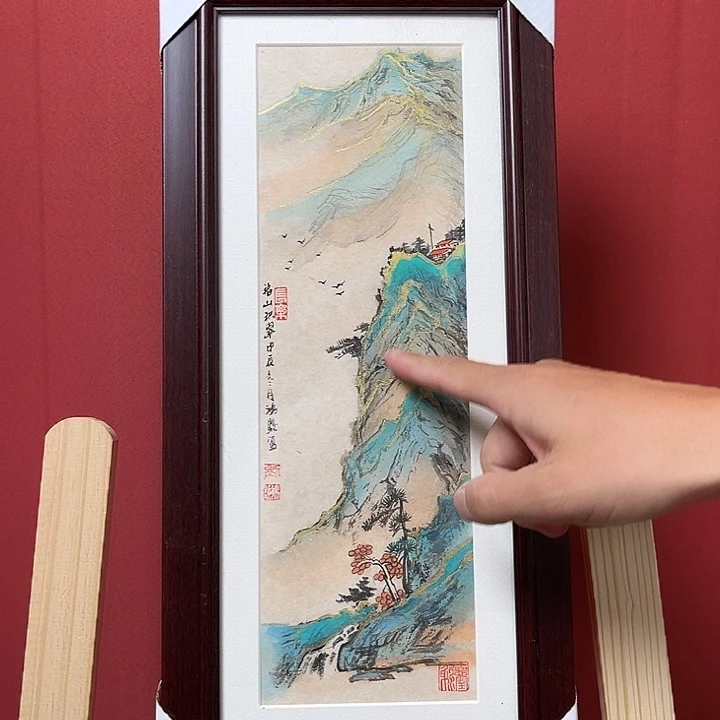 国画刘鸿骏福利作品