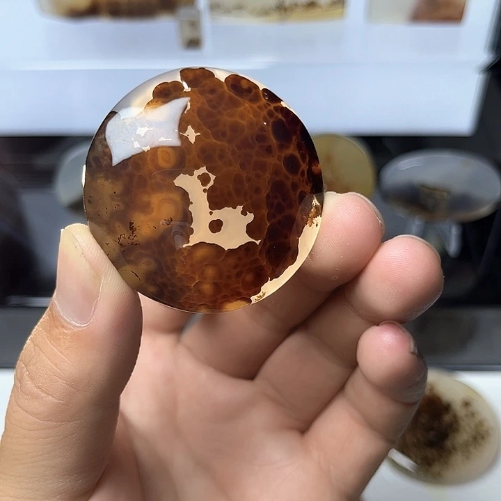 玛瑙/玉髓未镶嵌吊坠(不含链)