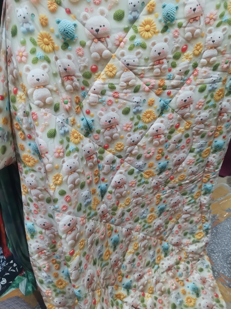小熊夏凉被1条面料