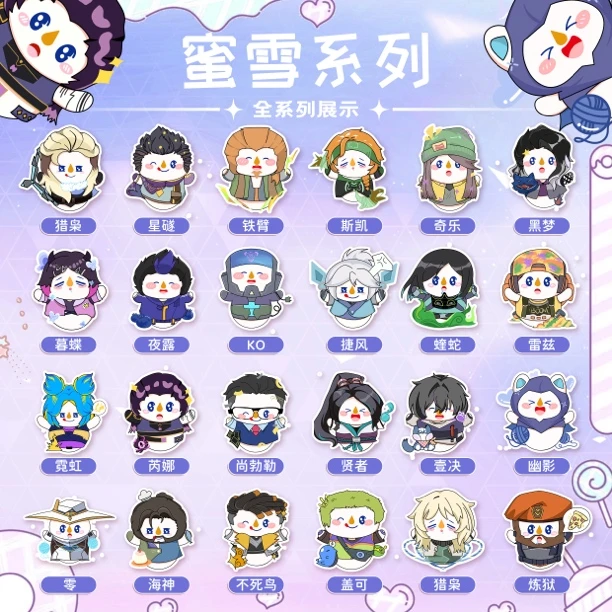 【许愿角色】蜜雪星之卡比三丽欧无畏契约不织布盲盒挂件周边钥匙扣