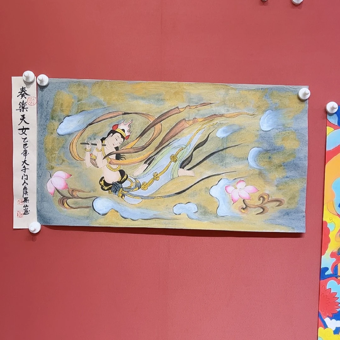 国画侯果山老师作品朵