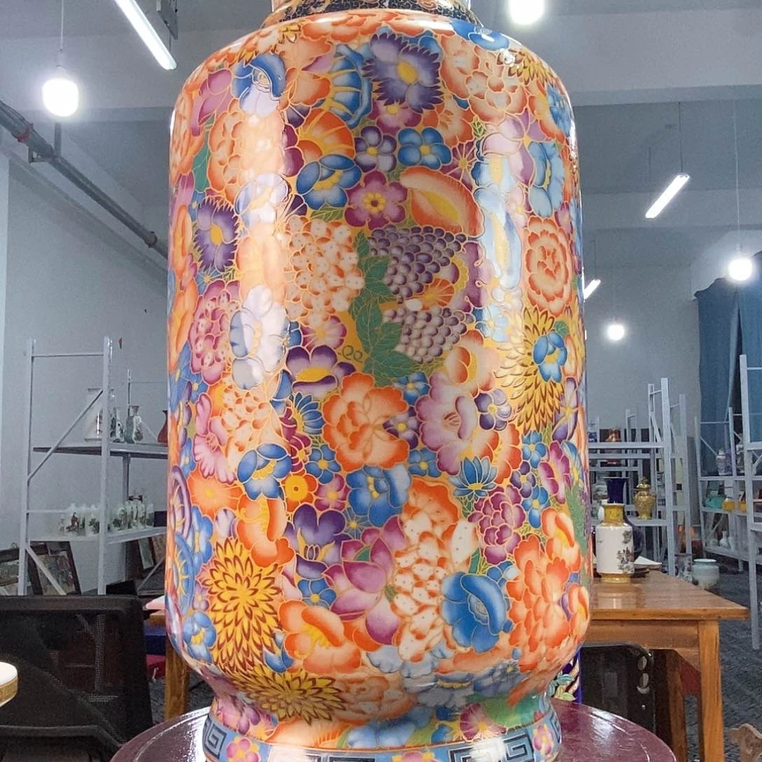 摆件景德镇陶瓷花瓶摆件