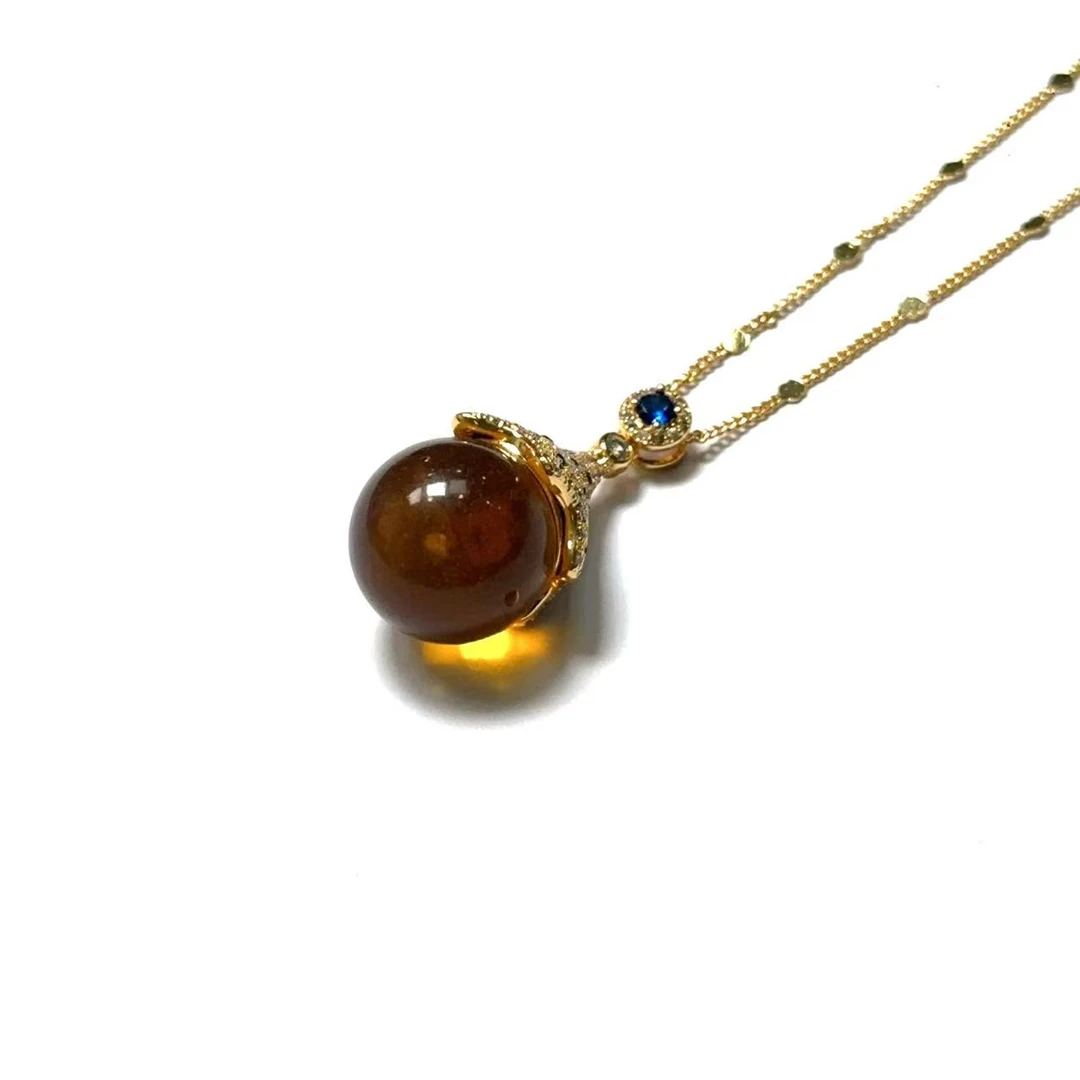 EY076 现代简约时尚项链 尺寸34*16mm