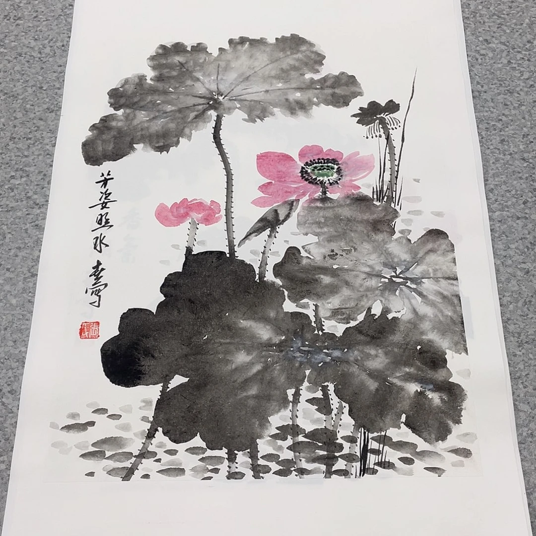 国画1.4平尺国画作品