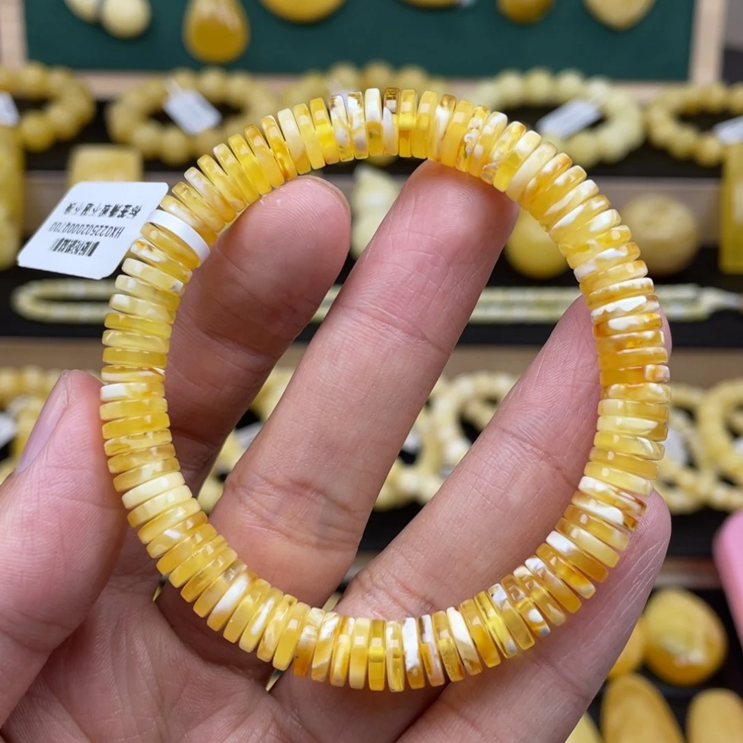 琥珀裸石未镶嵌琥珀蜜蜡