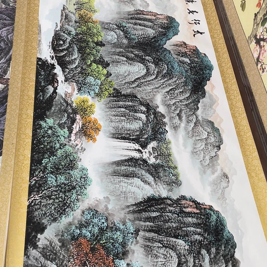 国画老师手笔手绘作品n