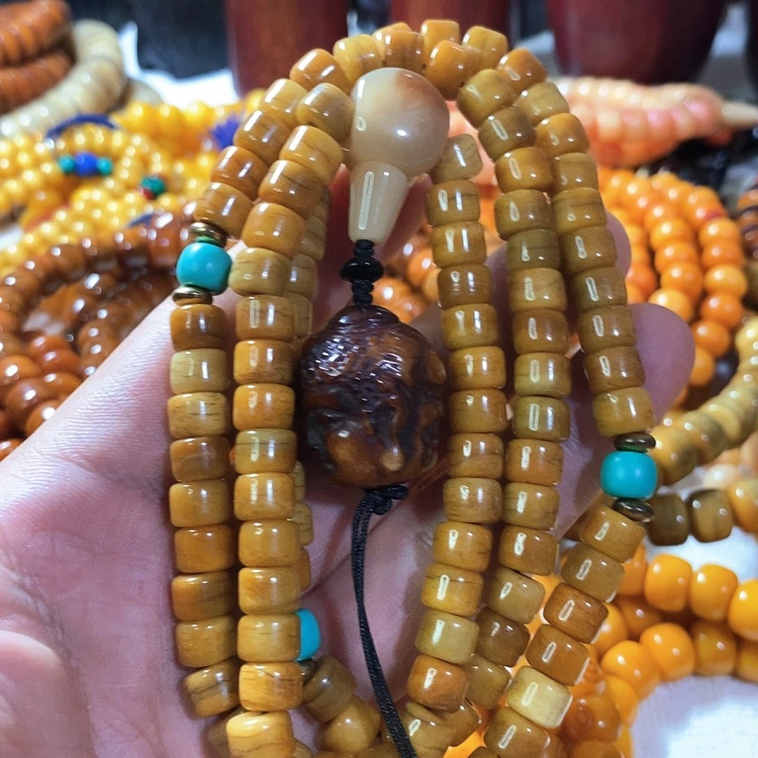 亚克力非金属藏式风格设计108粒佛挂