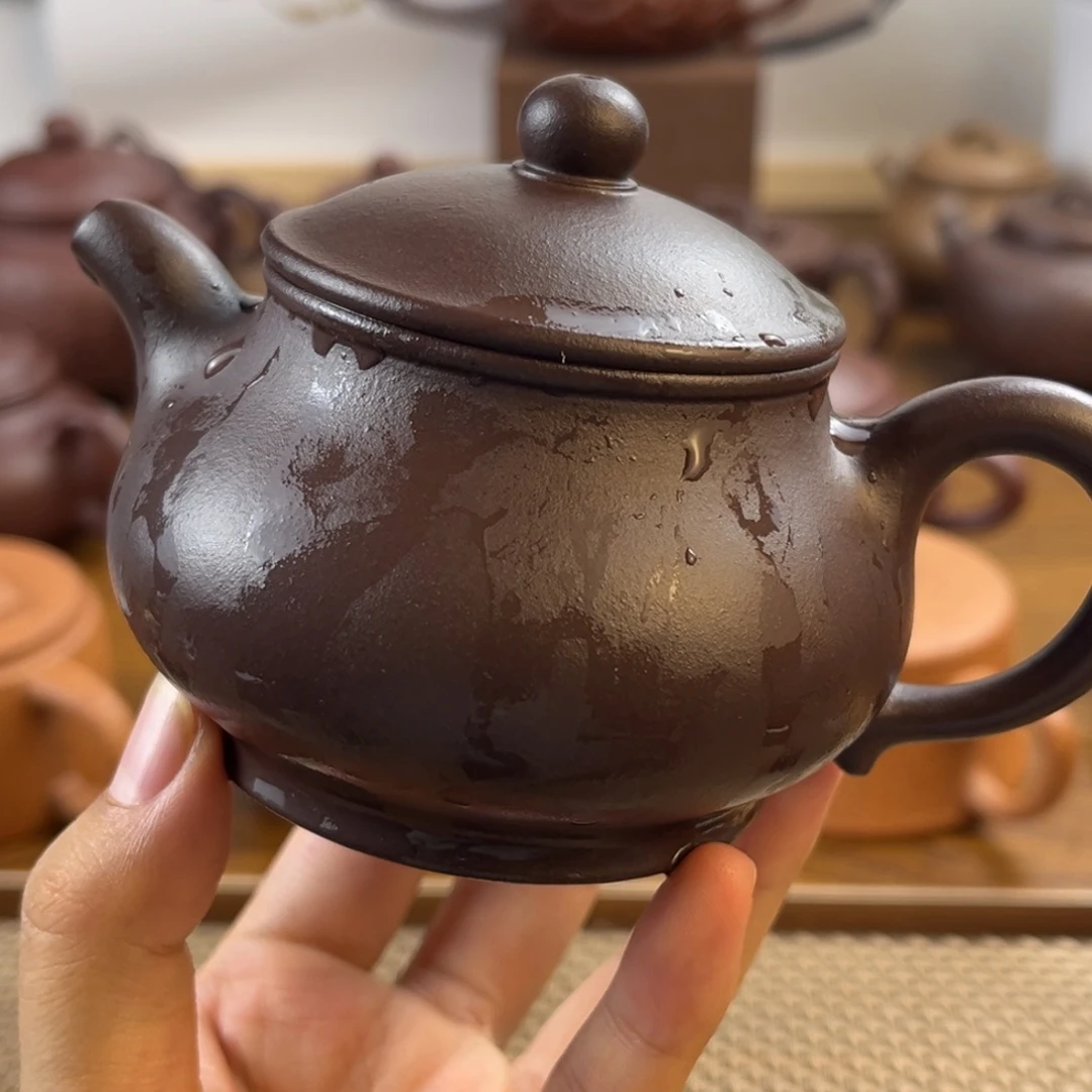 茶壶紫砂手工制作
