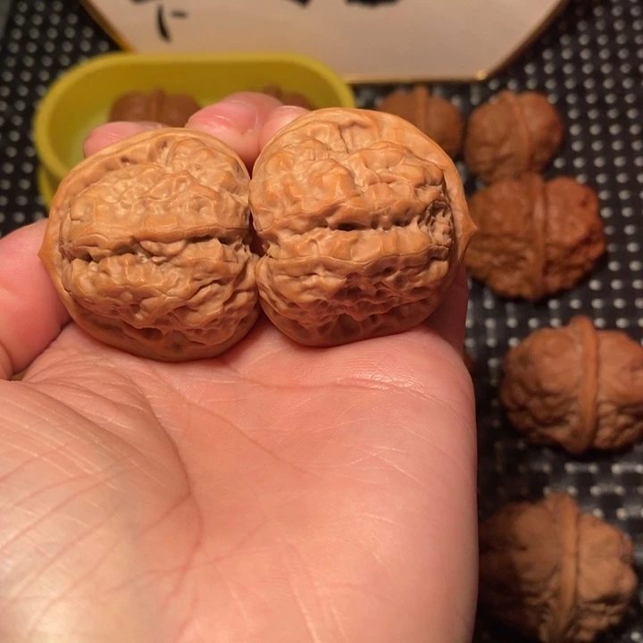 木***匠把件文玩核桃四开背八腿