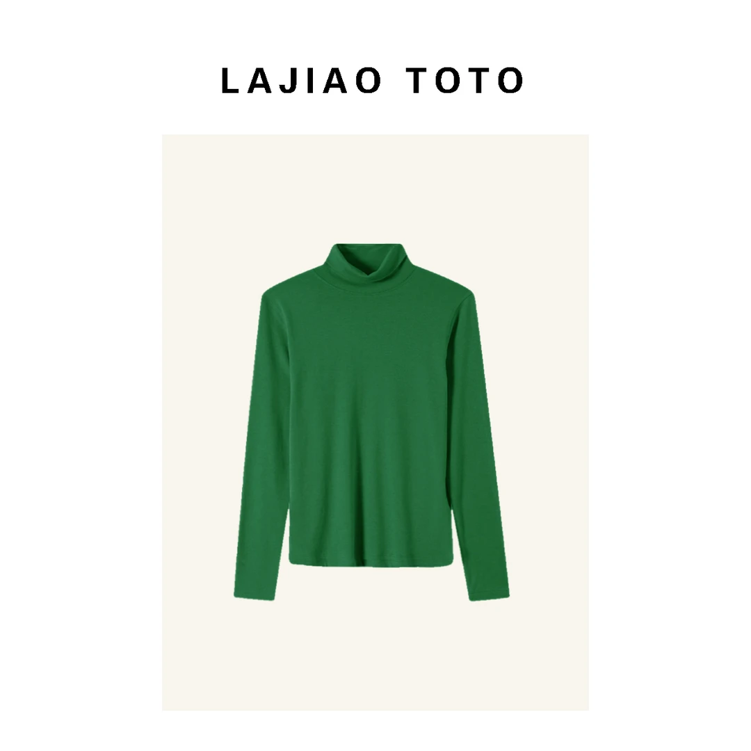 LAJIAO TOTO【五彩打底】套头休闲百搭舒适高级长袖打底衫#LJ789