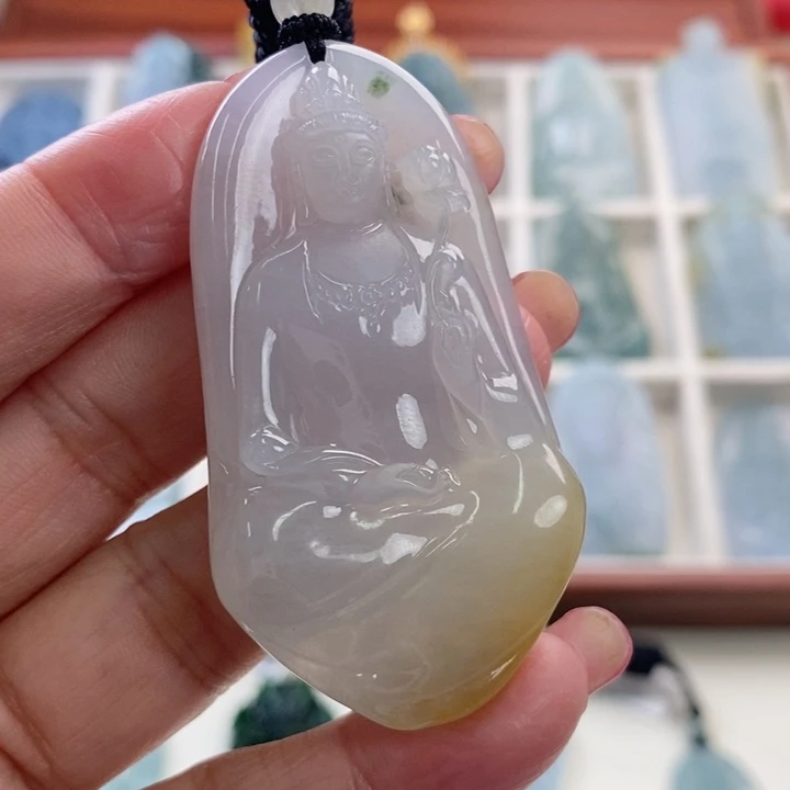 颈饰未镶嵌翡翠天*翡翠