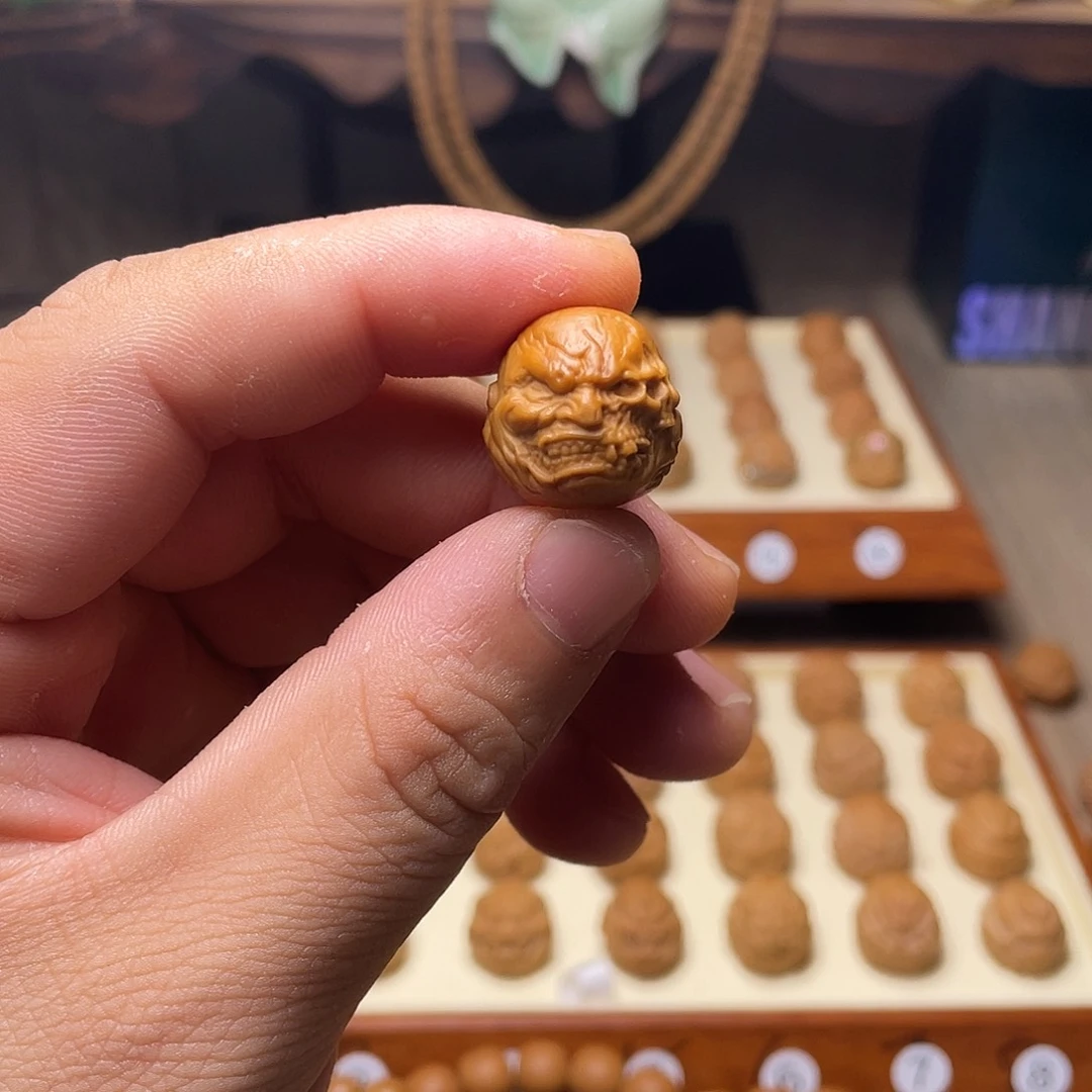 猴头核桃把件18左右猴头核桃山鬼恶僧福利款