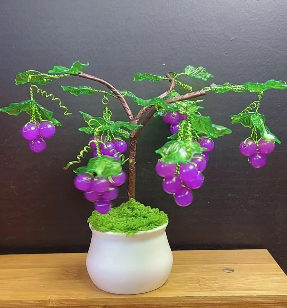 迷你葡萄小盆栽   DIY   材料包