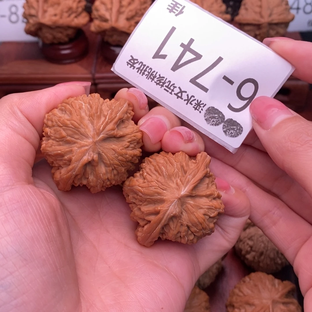 文玩核桃把件41正磨