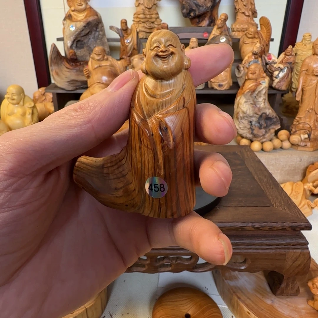 崖柏小木匠艺雕一物一拍