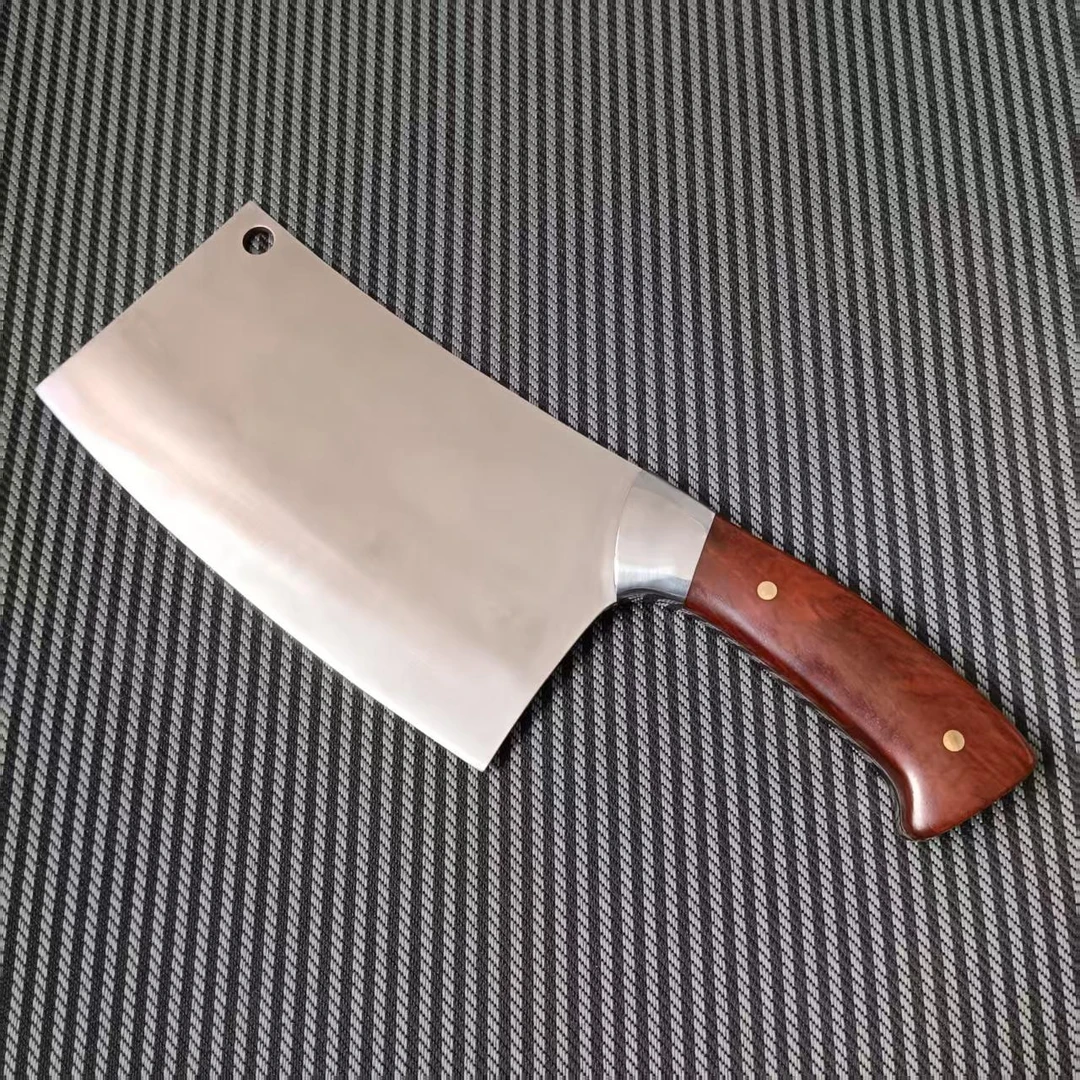 VG10斩骨刀 厨房厨师用刀厚重沉淀手感切肉斩骨