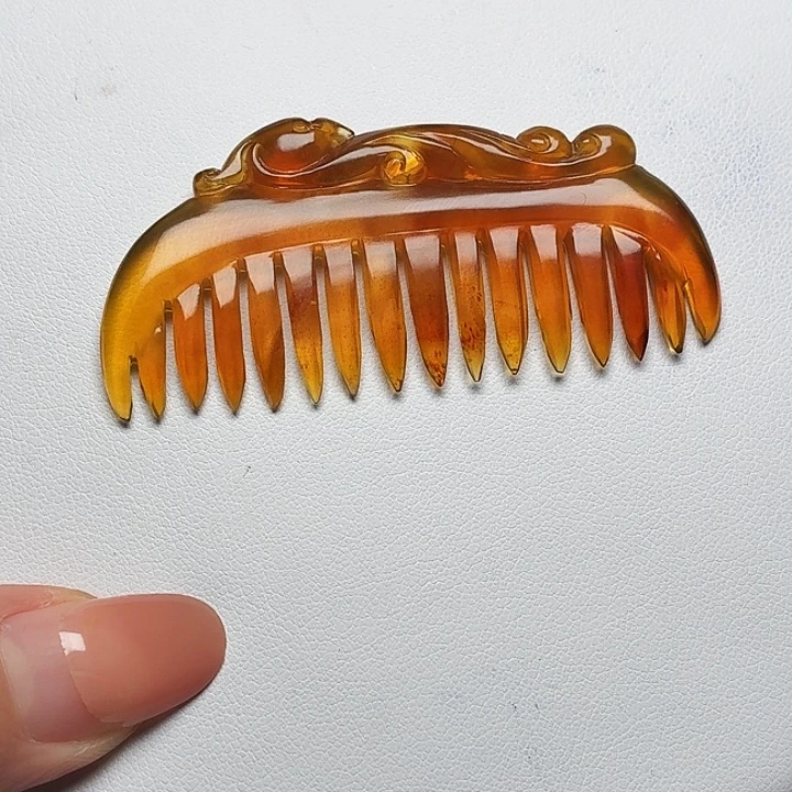 琥珀未镶嵌珠宝奇石吊