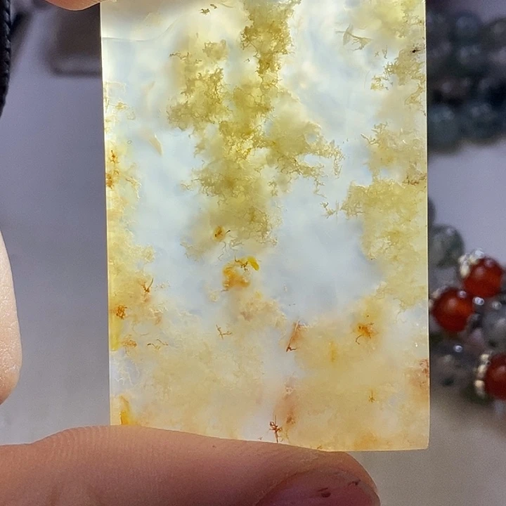 七***七玛瑙/玉髓未镶嵌颈饰