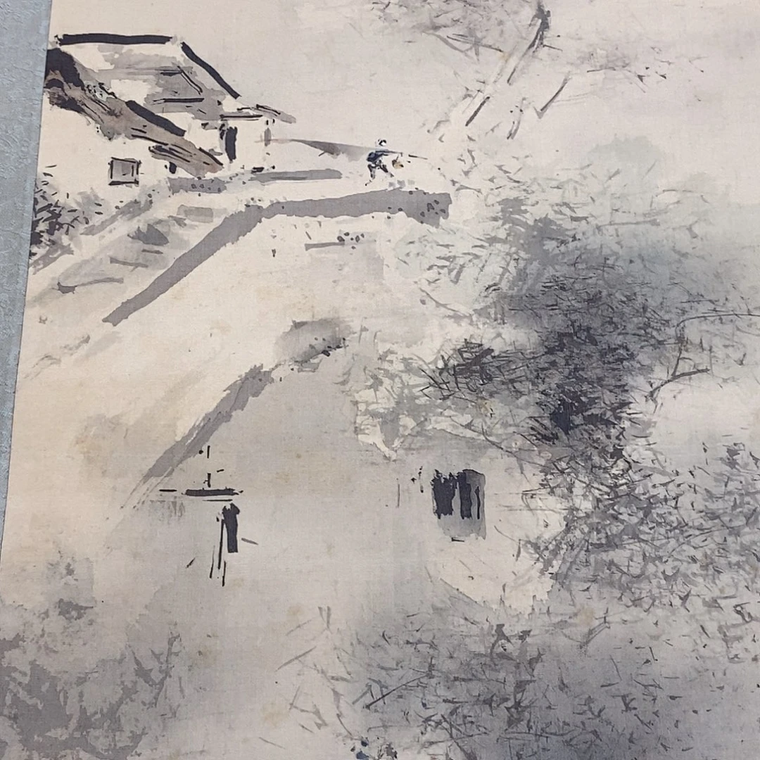 横款装饰画山水画