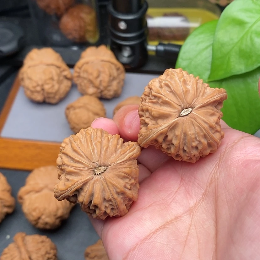 【闪购商品】文玩核桃把件卡*磨盘全品38.5