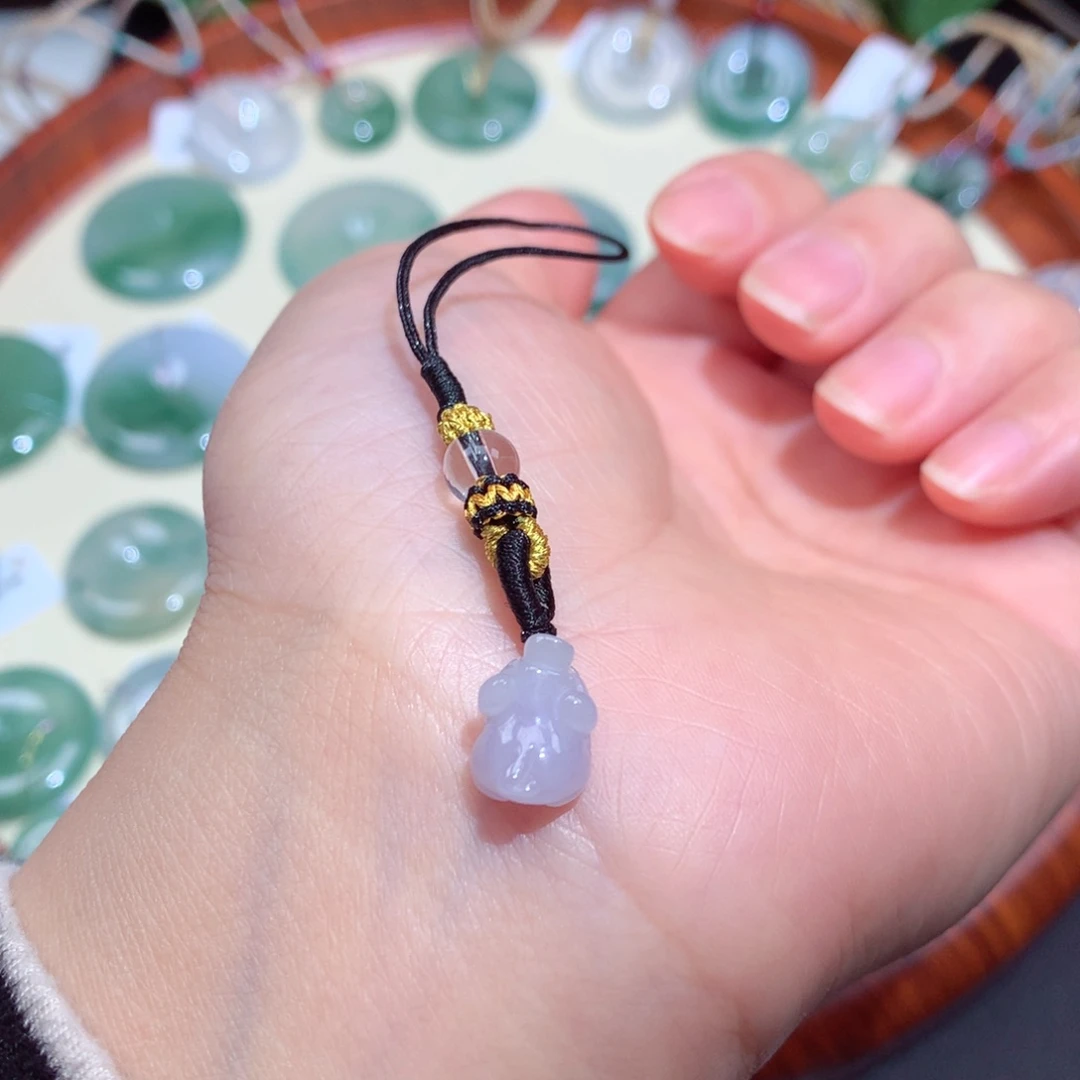 翡翠未镶嵌颈饰翡翠吊坠13