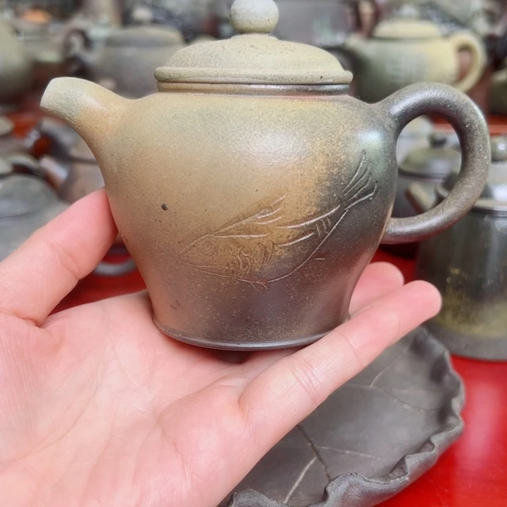 坭兴陶贵台龙窑柴烧茶器A01