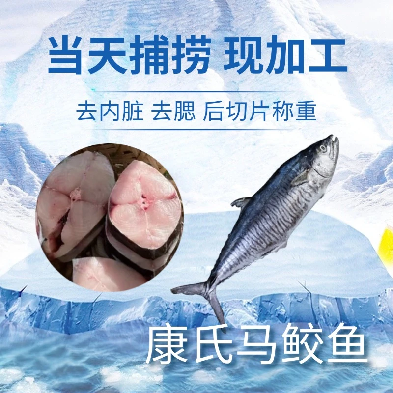 海南正宗（康氏马鲛鱼）深海野生 急冻锁鲜