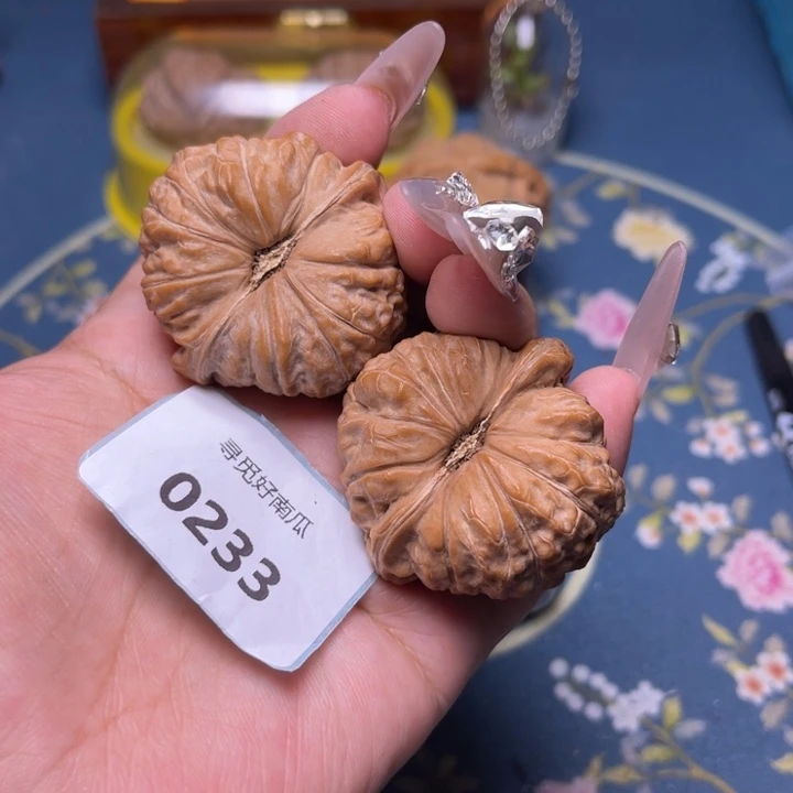 文玩核桃把件南瓜墩44.0233
