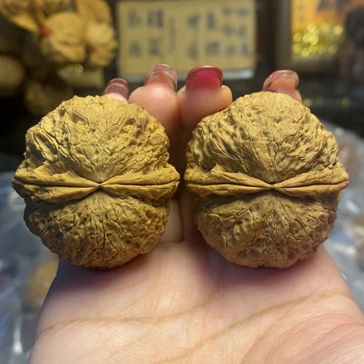吊坠文玩核桃6麒麟狮子头绣球