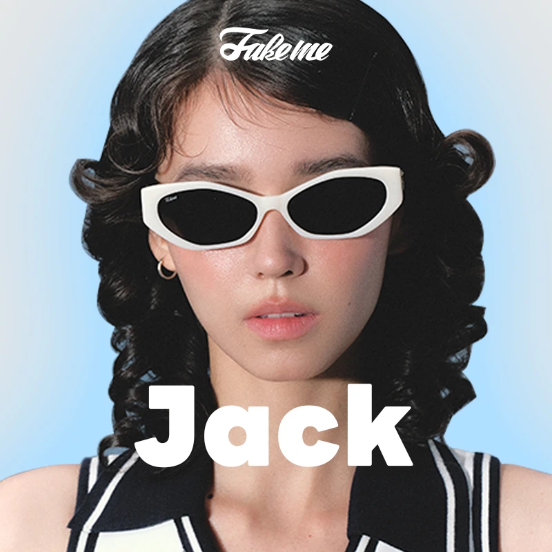 Fakeme（达人专属）2025新品质感板材多边形框中性太阳镜墨镜jack