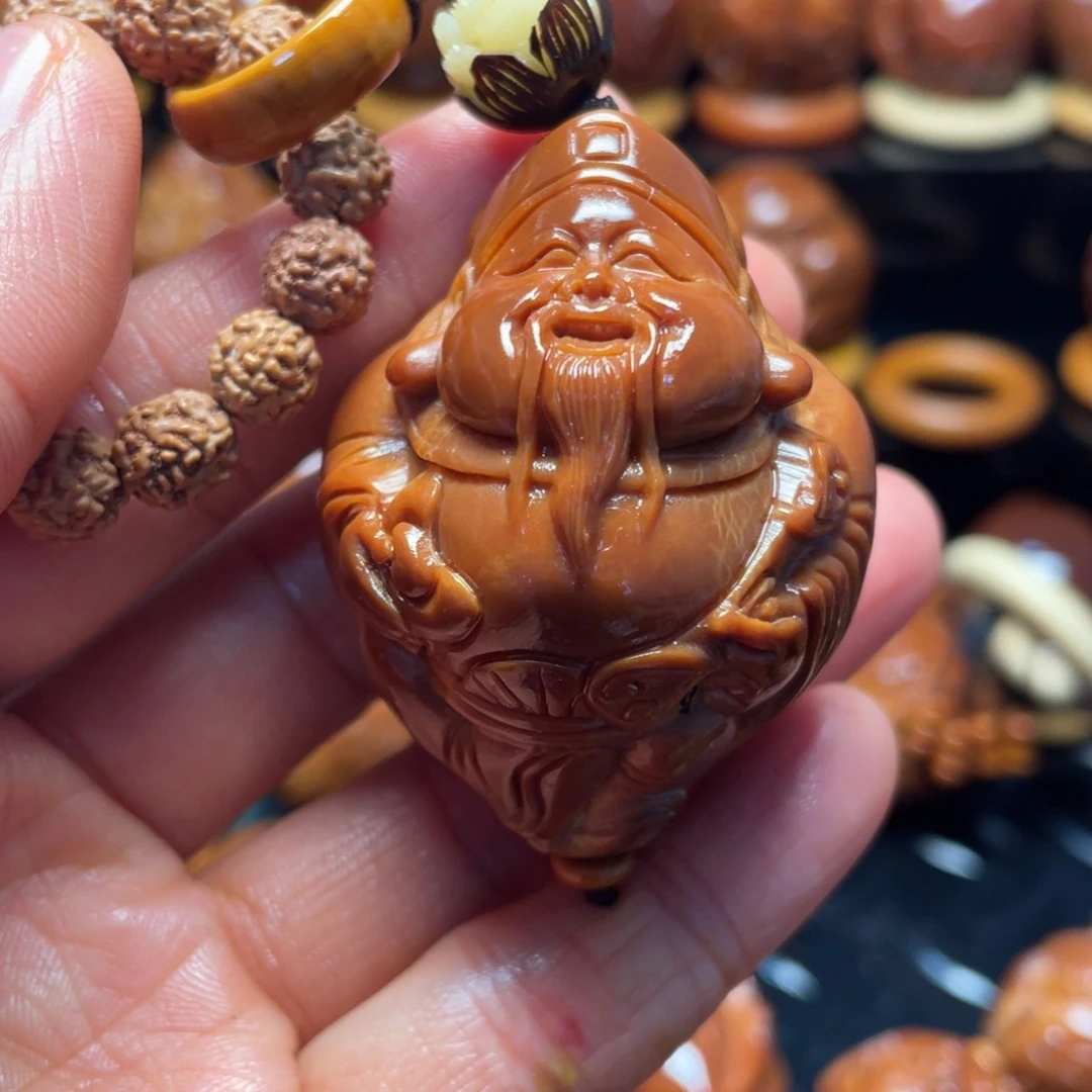 橄榄核手串/手链财神一个68