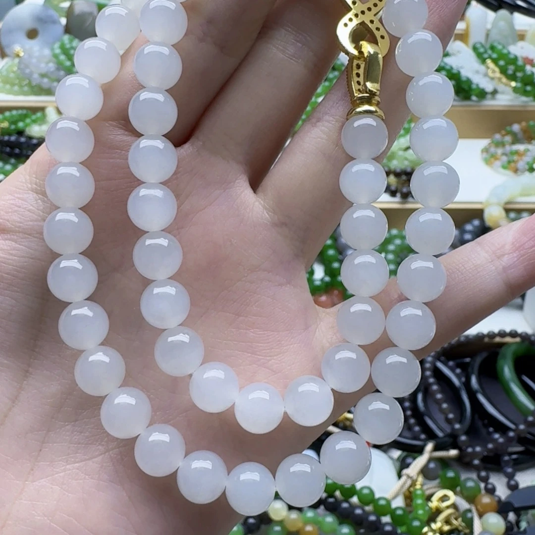 听***月手链未镶嵌和田玉