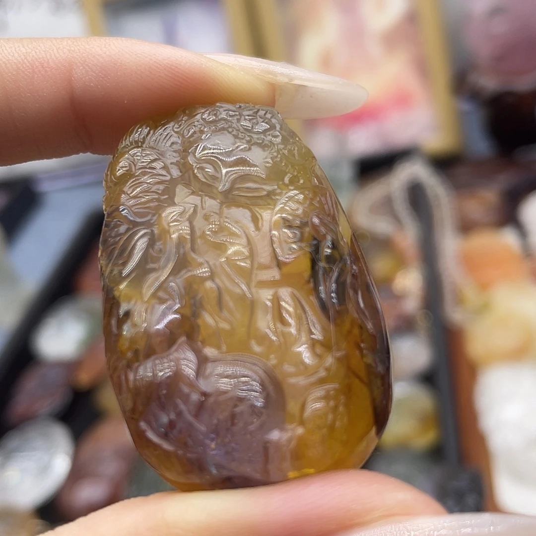 颈饰未镶嵌水晶天然