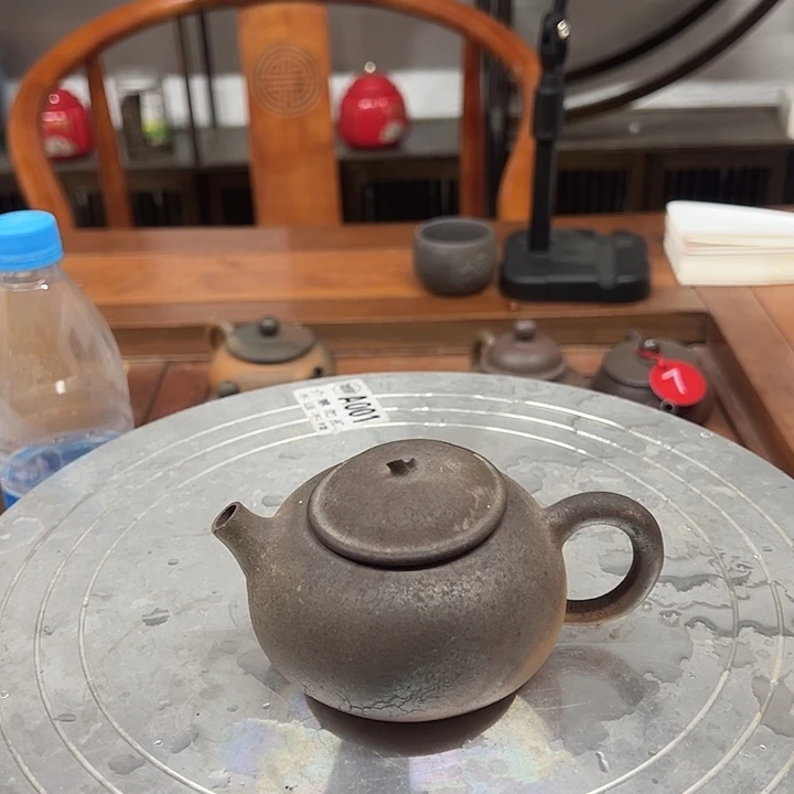 龙窑柴烧暇疵手工壶