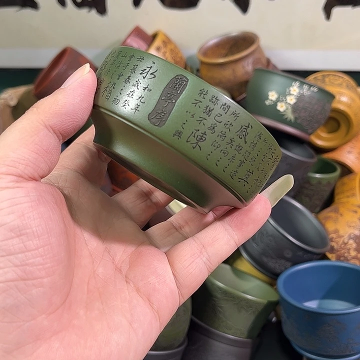 茶杯紫砂全手工紫砂主人杯